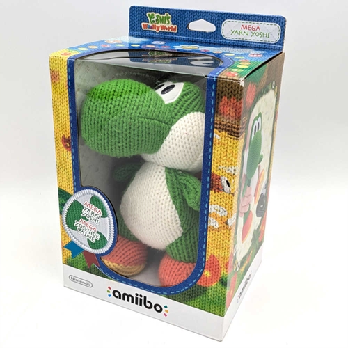 Mega Yarn Yoshi - Amiibo - Nintendo WiiU (A Grade) (Genbrug)